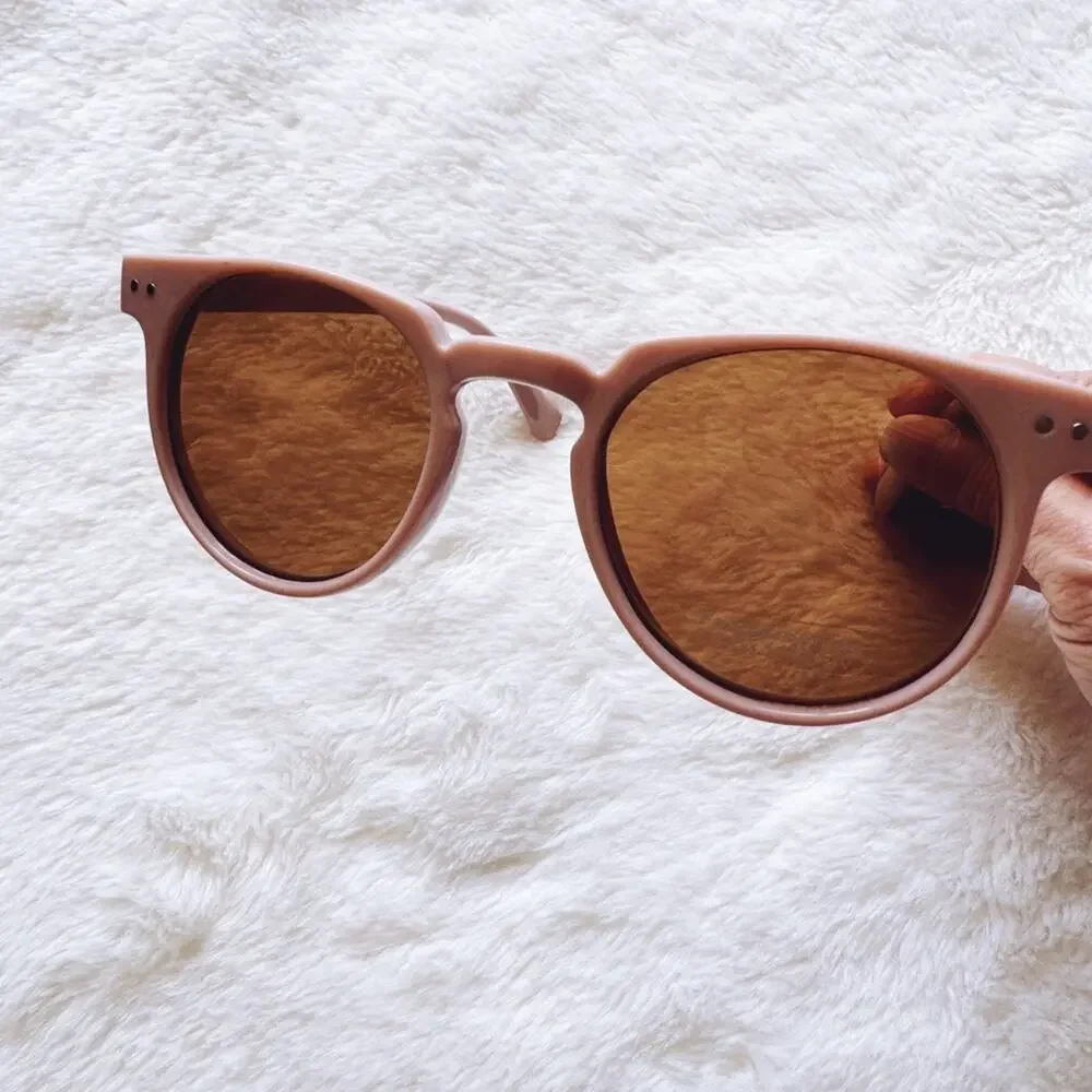 Pablo Pink Round Sunglasses